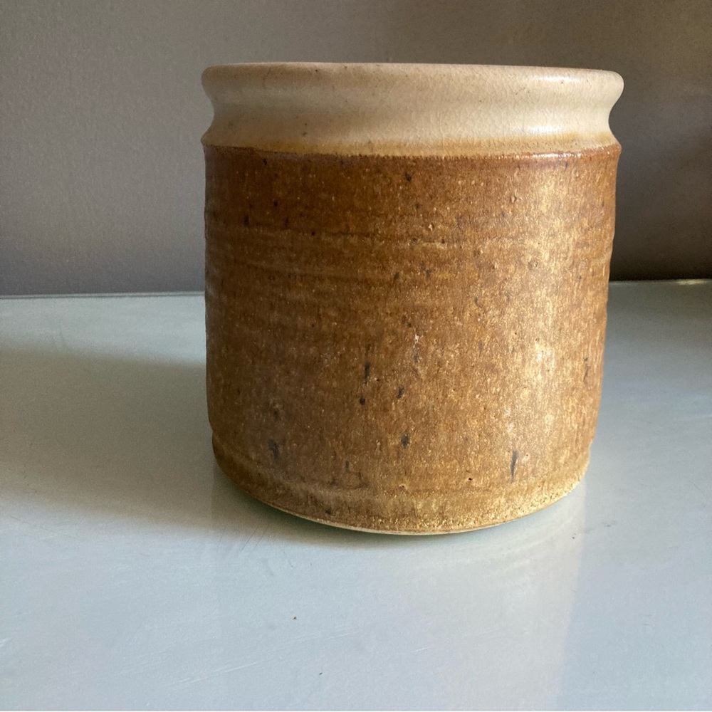Vintage Studio Pottery Salt Crock